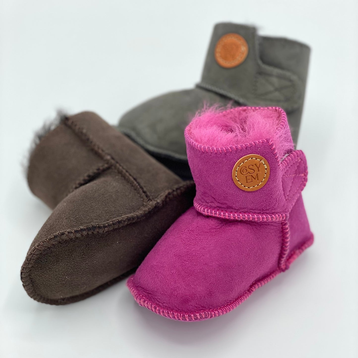 Merino Sheepskin Baby and Toddler Booties